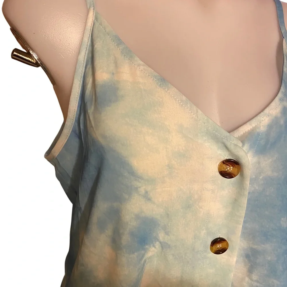 Womens button down summer top NWOT - Picture 3 of 4